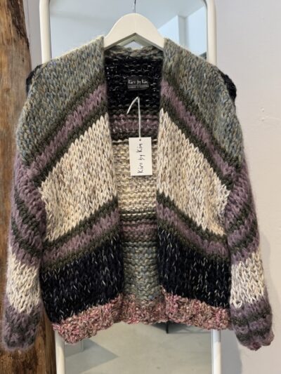 Striped cardigan